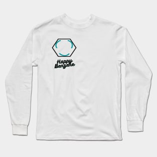 Happy benzene Long Sleeve T-Shirt